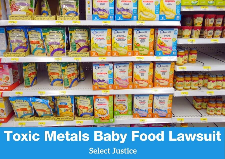 Toxic Metals Baby Food Lawsuit December 2022 - Select Justice