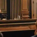 Trial judge giving verdict