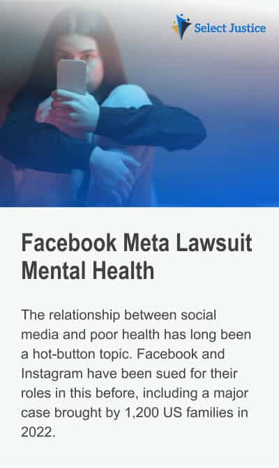 Facebook Meta Lawsuit Mental Health